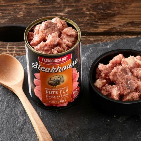 Cibo umido Fleischeslust Pure 800 gr Tacchino