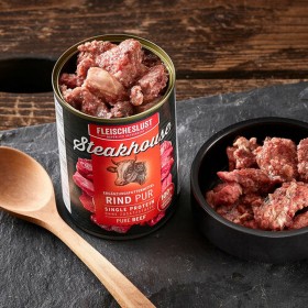 Cibo umido Fleischeslust Pure 800 gr Carne di vitello