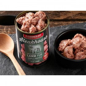 Cibo umido Fleischeslust Pure 800 gr Agnello