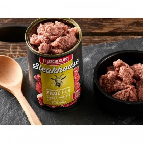 Cibo umido Fleischeslust Pure 800 gr Capra