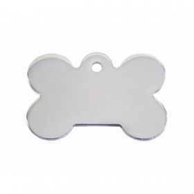 Targhetta per collana Imarc Bone Argentato