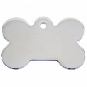 Targhetta per collana Imarc Bone Argentato