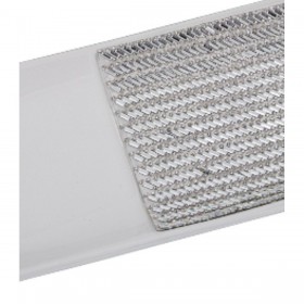 Centrotavola Alexandra House Living Bianco Argentato 40 x 14 x 3 cm