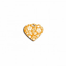 Targhetta di identificazione Imarc Heart Giallo Arancio