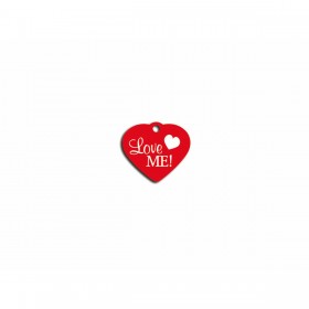 Targhetta di identificazione Imarc Heart Rosso