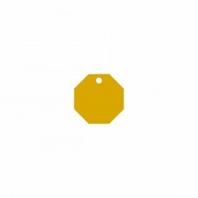 Targhetta di identificazione Imarc STOP Giallo Dorato