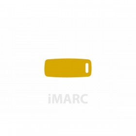Targhetta di identificazione Imarc Baggage Giallo Dorato