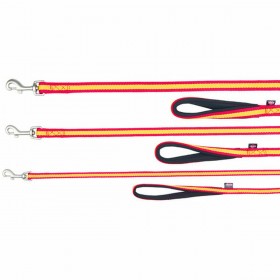 Guinzaglio per Cani Trixie Giallo Rosso 1,2 m