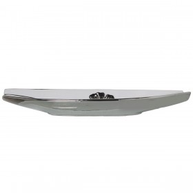 Centrotavola Alexandra House Living Bianco Argentato Ceramica 7 x 41 x 14 cm