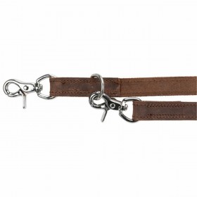 Guinzaglio regolabile per cane Trixie Rustic Marrone scuro 2 m L/XL