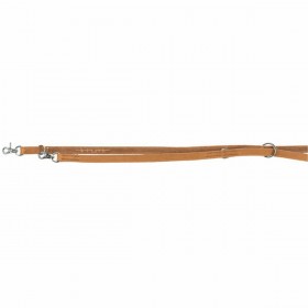 Guinzaglio regolabile per cane Trixie Heartbeat Marrone M/L 2 m