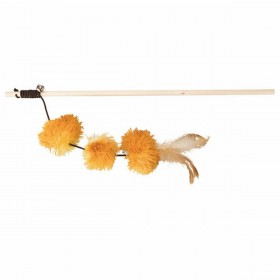 Giocattolo per gatti Trixie Poliestere Stoffa Legno