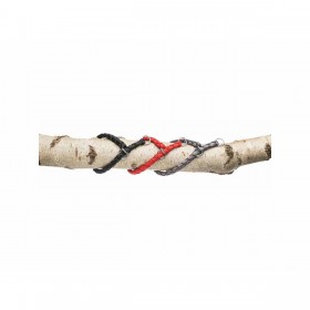 Guinzaglio per Cani Trixie Nero Argentato 1 m L/XL