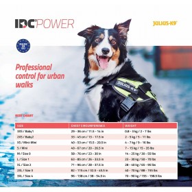 Imbracatura per Cani Julius K9 IDC Nero 2 Baby 2 (XS/S)