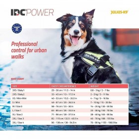 Imbracatura per Cani Julius K9 IDC Nero XL 3