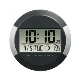 Orologio da Parete Hama PP-245 Nero Plastica Moderno