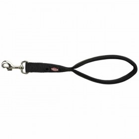 Guinzaglio per Cani Trixie New Premium Nero 37 cm M/XL