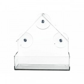 Mangiatoia per uccelli Trixie Trasparente 225 ml 15 × 15 × 6 CM