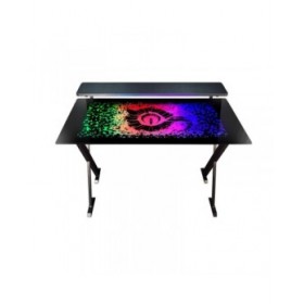 Scrivania Gaming Talius Warship X1 120 x 60 x 76 cm Nero Acciaio
