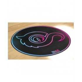 Tappetino da gaming Talius Floorpad 100 Nero Stoffa Ø 100 cm