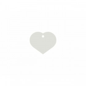 Targhetta di identificazione Imarc Heart Bianco