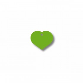 Targhetta di identificazione Imarc Heart Verde