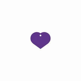 Targhetta di identificazione Imarc Heart Lilla