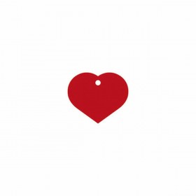 Targhetta di identificazione Imarc Heart Rosso