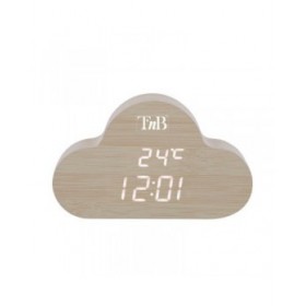 Orologio-Sveglia T'NB JOY Legno