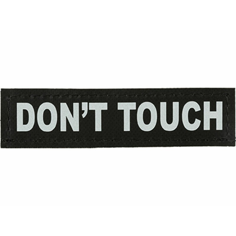 Etichette per imbracatura Julius K9 DON'T TOUCH XS (2 Unità)