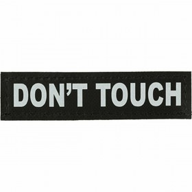 Etichette per imbracatura Julius K9 DON'T TOUCH XS (2 Unità)