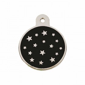 Targhetta di identificazione Imarc PetScribe Passion Nero Argentato