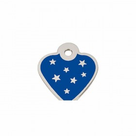 Targhetta di identificazione Imarc PetScribe Passion Azzurro Argentato