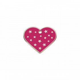 Targhetta di identificazione Imarc PetScribe Passion Rosa Argentato