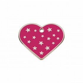 Targhetta di identificazione Imarc PetScribe Passion Rosa Argentato