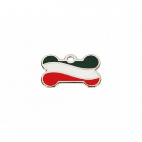 Targhetta per collana Imarc Citizen Italia Multicolore Osso Alluminio