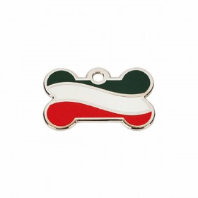 Targhetta per collana Imarc Citizen Italia Multicolore Osso Alluminio