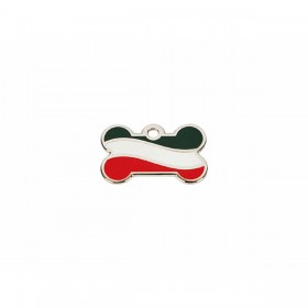 Targhetta per collana Imarc Citizen Italia Multicolore Osso Alluminio