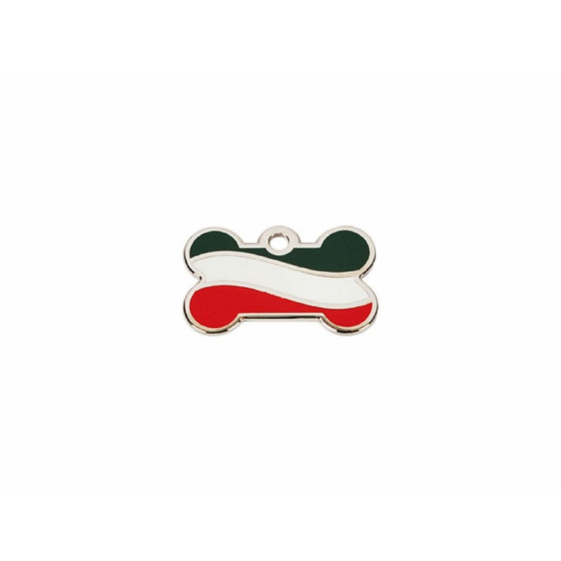 Targhetta per collana Imarc Citizen Italia Multicolore Osso Alluminio