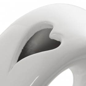 Set di Cifre Alexandra House Living Ceramica Cuori 2 Pezzi