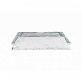 Tappeto per cani Trixie Bianco Nero Grigio Stoffa 75 × 55 cm