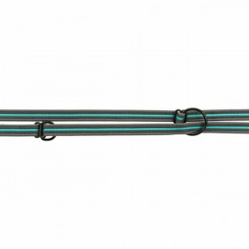 Guinzaglio regolabile per cane Trixie Fusion Grafite Azul Océano S/L