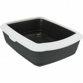 Lettiera per Gatti Trixie Classic Bianco Grigio scuro Plastica 37 × 15 × 47 cm
