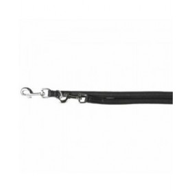 Guinzaglio regolabile per cane Trixie Cavo Nero 2 m S/M