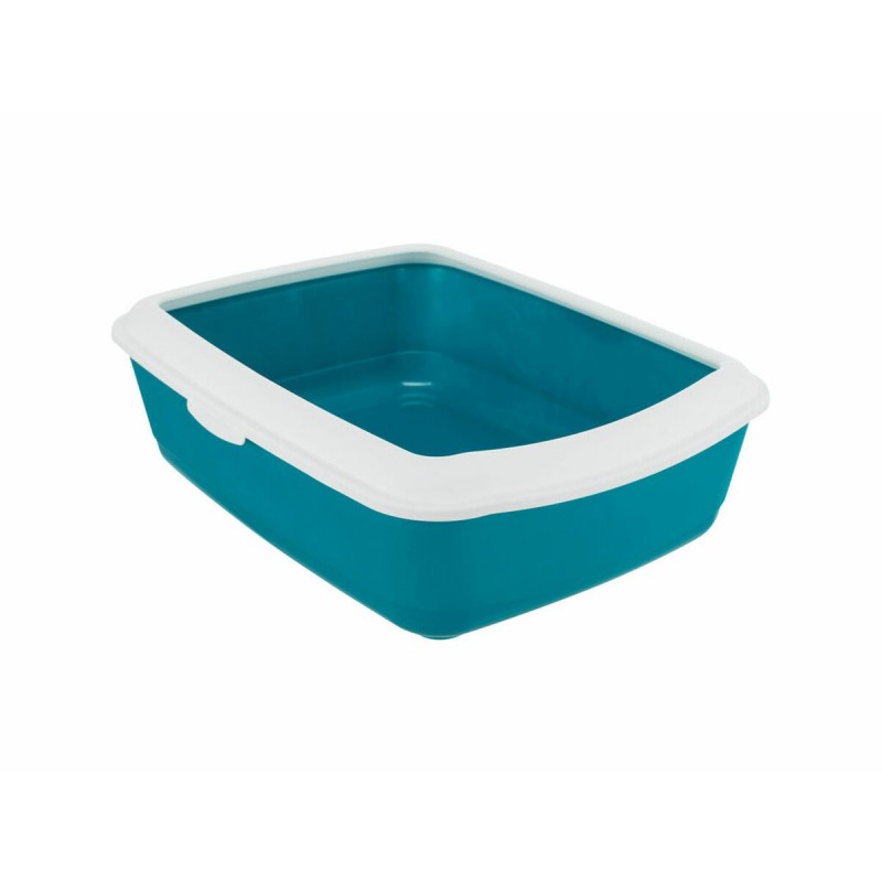 Lettiera per Gatti Trixie Classic Azzurro Bianco Plastica 37 × 15 × 47 cm