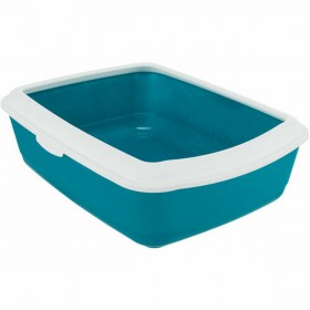 Lettiera per Gatti Trixie Classic Azzurro Bianco Plastica 37 × 15 × 47 cm