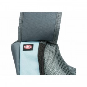 Borsa a Tracolla per Animali Domestici Trixie Sling Azzurro Chiaro Grigio chiaro Poliestere 5 × 25 × 18 cm
