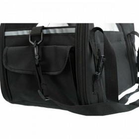 Borsa per Animali Domstici Trixie Madison Nero Poliestere 25 × 33 × 5 CM