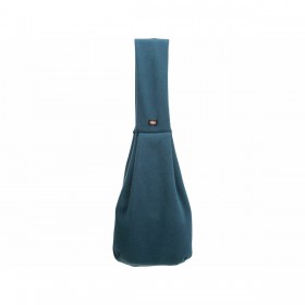 Borsa a Tracolla per Animali Domestici Trixie Soft Azzurro Grigio chiaro Poliestere Cotone 22 × 20 × 60 CM