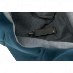 Borsa a Tracolla per Animali Domestici Trixie Soft Azzurro Grigio chiaro Poliestere Cotone 22 × 20 × 60 CM
